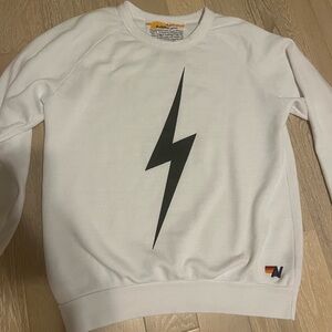 Aviator Nation lightning crewneck